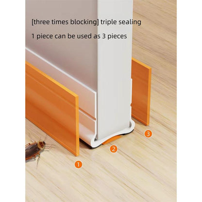 🚪 Triple Seal Door Draft Stopper For Wind, Noise & Dust Protection ❄️