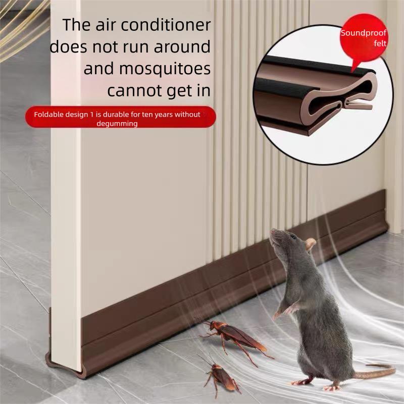 🚪 Triple Seal Door Draft Stopper For Wind, Noise & Dust Protection ❄️