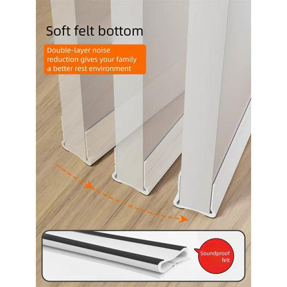 🚪 Triple Seal Door Draft Stopper For Wind, Noise & Dust Protection ❄️