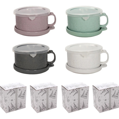 🎅Christmas New🎅25-oz Mug Meals w/ Lid-its
