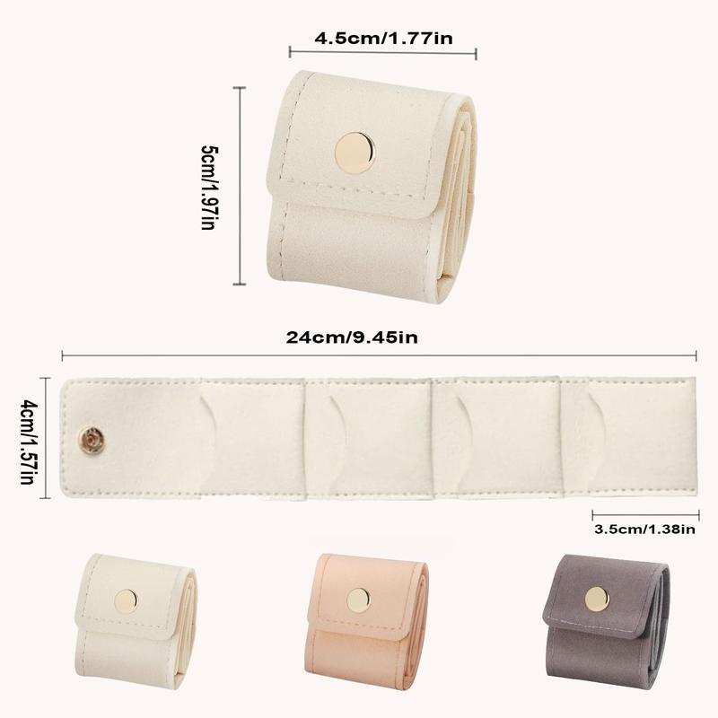 3PCS Mini Travel Jewelry Bag