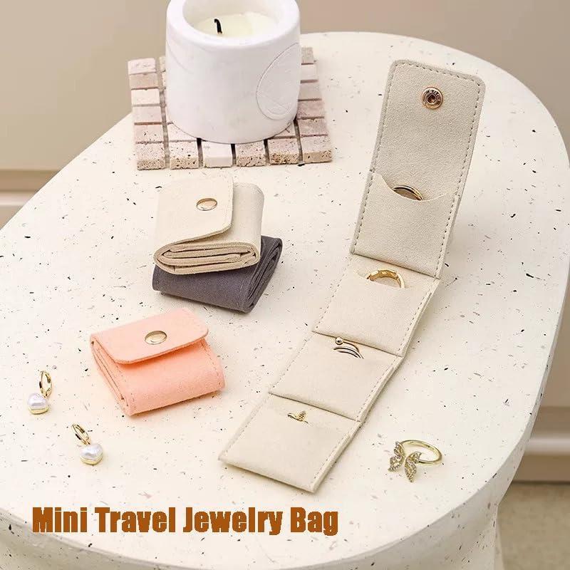 3PCS Mini Travel Jewelry Bag