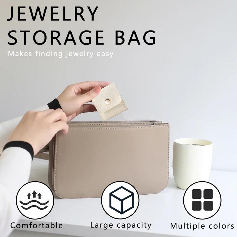 3PCS Mini Travel Jewelry Bag