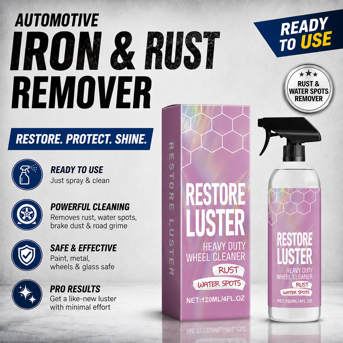 ✨ Professional Car Iron Eraser - Deep Clean & Protect 🛡️