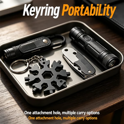 🎁Last Day 49% OFF -❄️18-in-1 Snowflake-shaped Multi-Function Screwdriver and Wrench