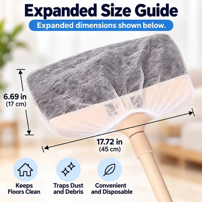 Disposable Static Duster Refill Sheets – Floor & Gap Dust Cleaner